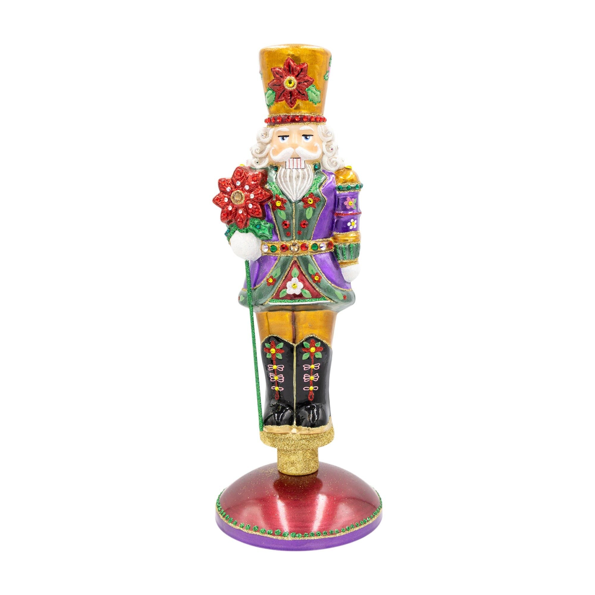 Jay Strongwater Marching Soldier Finial Seasonal Décor