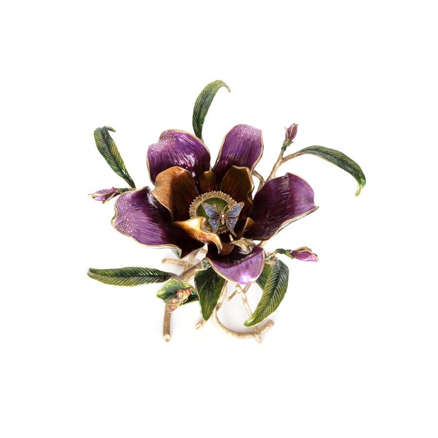 Jay Strongwater Marjorie Magnolia Table - Bouquet, alternate view