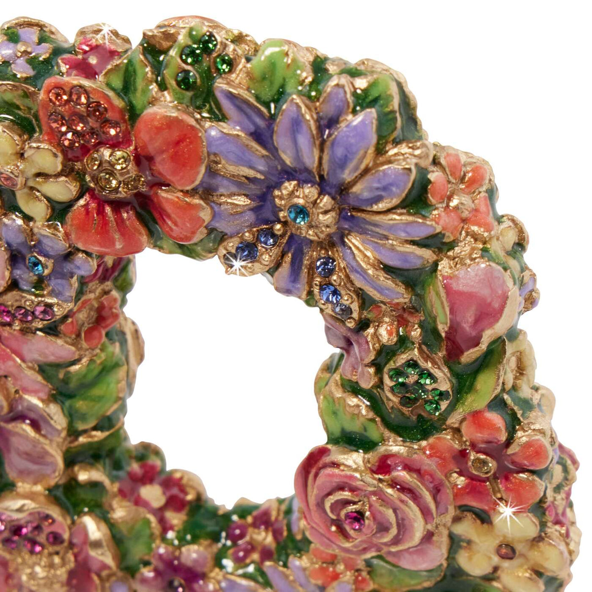 Jay Strongwater Masie Floral Hugs Figurine, alternate view
