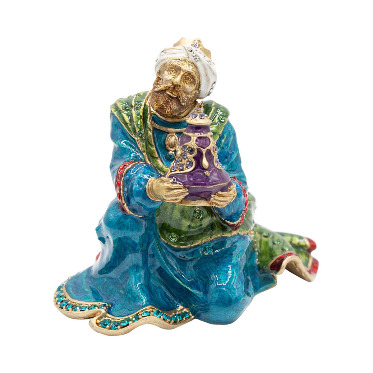 Jay Strongwater Metal 3 Wise Men Figurine, alternate view