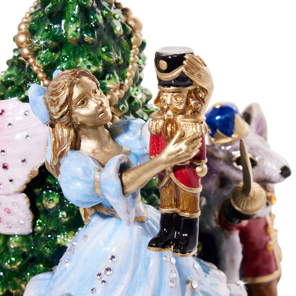 Jay Strongwater Nutcracker Suite Music Box, alternate view