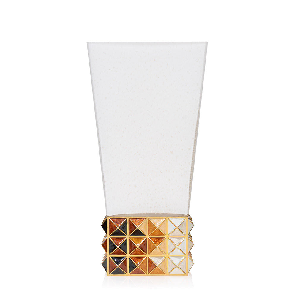 Jay Strongwater Opus Pyramid Vase