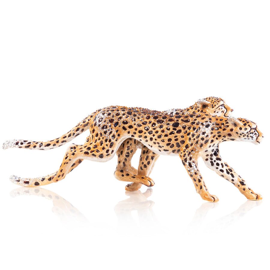 Jay Strongwater Paxton Running Cheetah's Figurine, alternate view