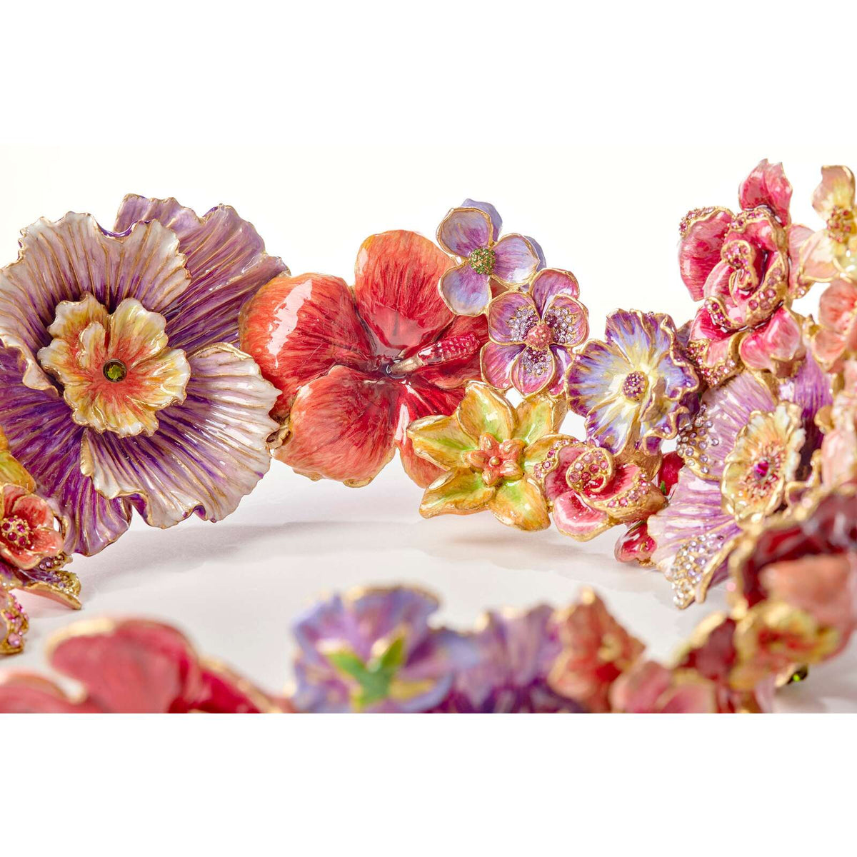 Jay Strongwater Penelope Large Ruffle Flower Bowl, alternate view