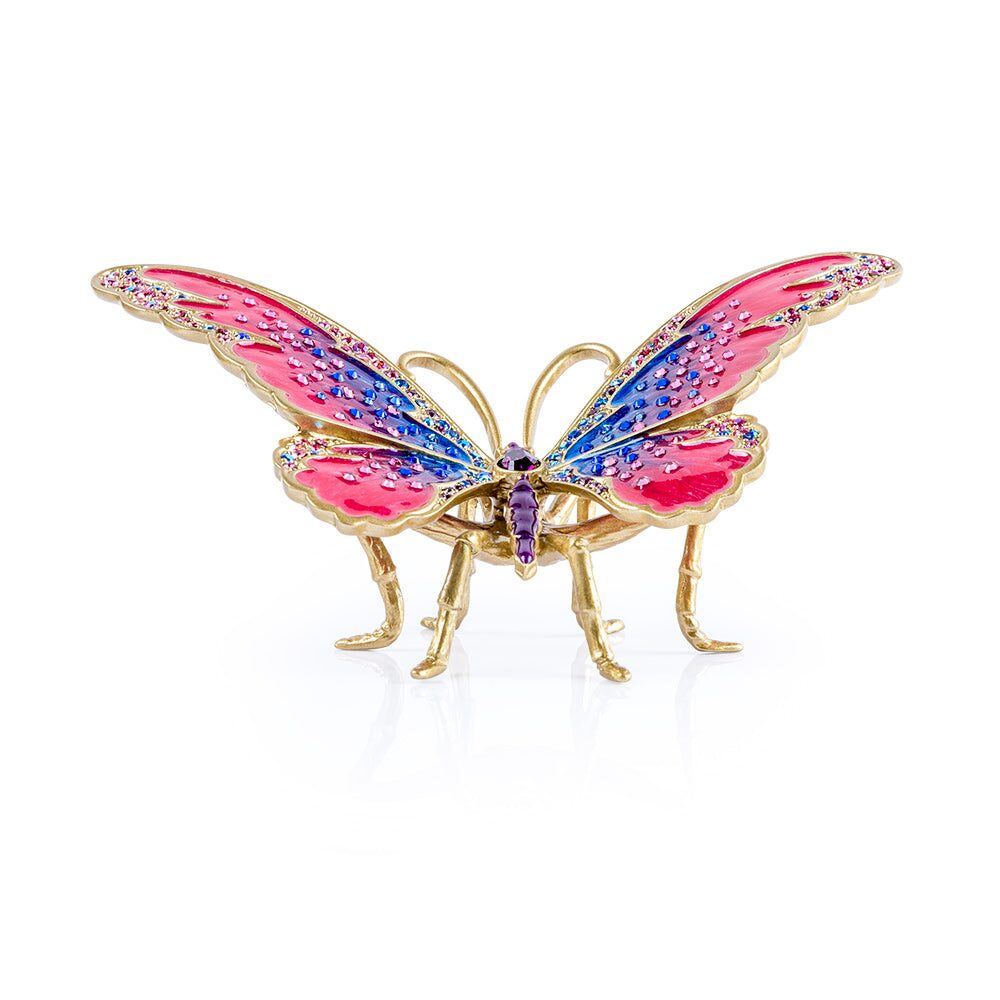 Jay Strongwater Puccini Large Butterfly Objet Figurine, alternate view