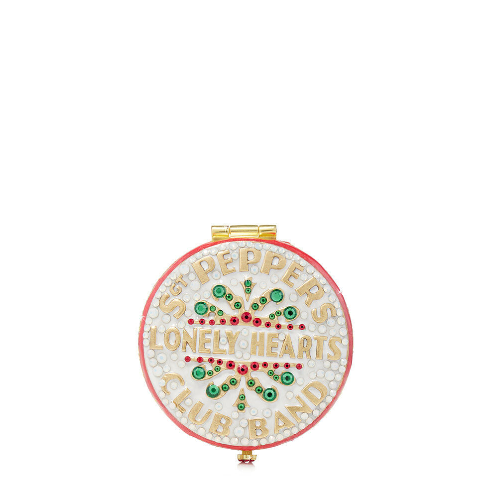 Jay Strongwater Sgt. Pepper’s Compact Handheld Mirror