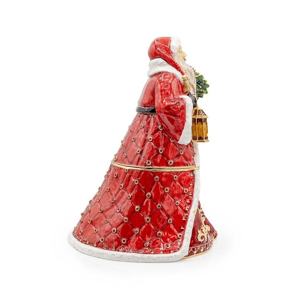 Jay Strongwater Sinterklaas Santa Container Decorative Box, alternate view