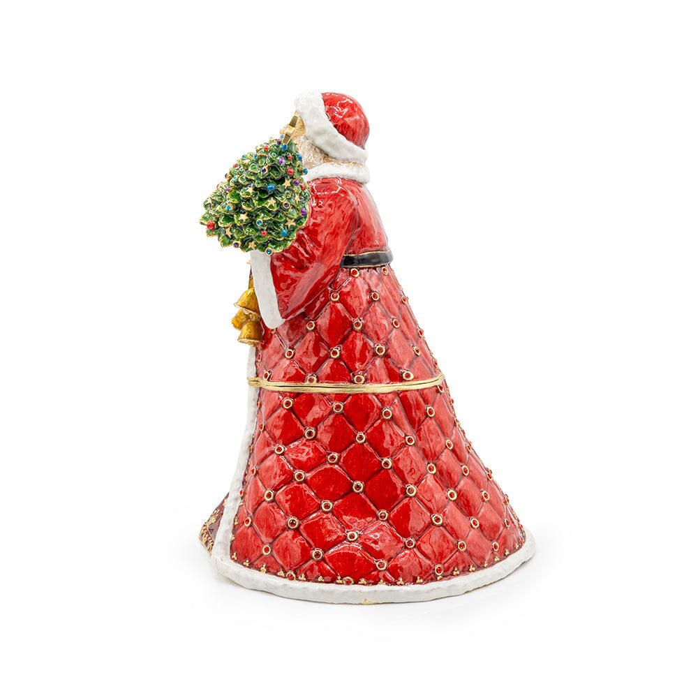 Jay Strongwater Sinterklaas Santa Container Decorative Box, alternate view