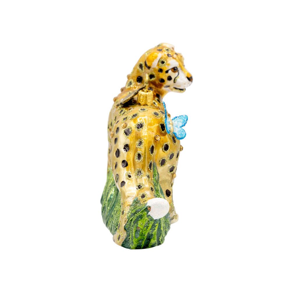 Jay Strongwater Spotted Majesty Ornament, alternate view