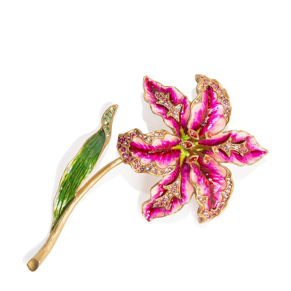 Jay Strongwater Stargazer Lily Objet Figurine