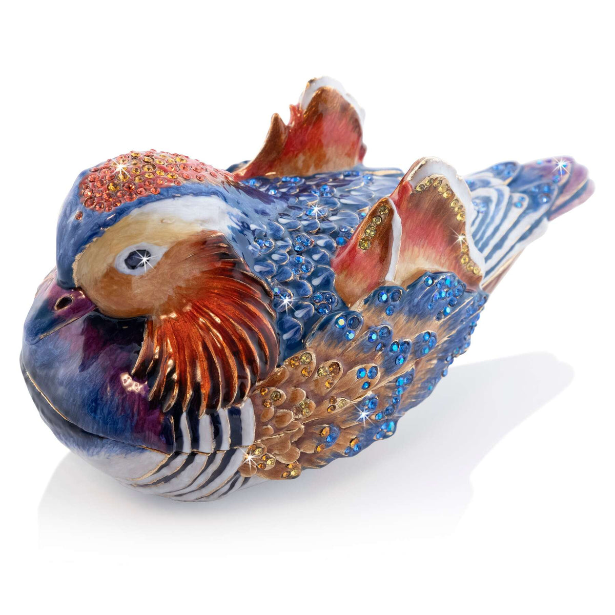 Jay Strongwater Tanner Mandarin Duck Box, alternate view