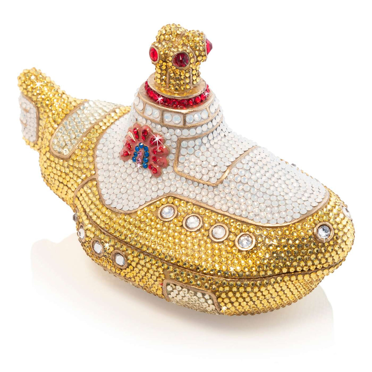 Jay Strongwater Yellow Submarine Rock Box, alternate view