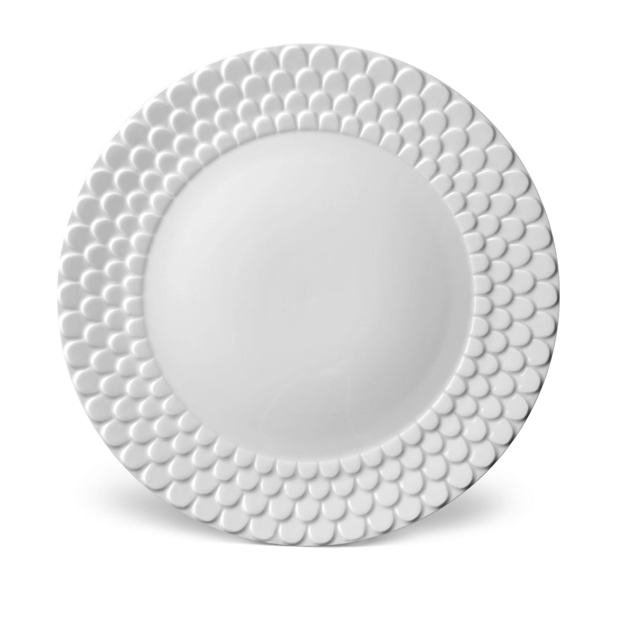 L'Objet Aegean Charger Charger & Service Plate β White