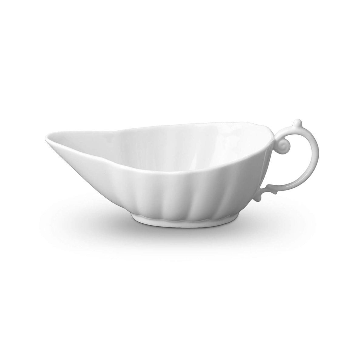 L'Objet Aegean Sauce Boat — White
