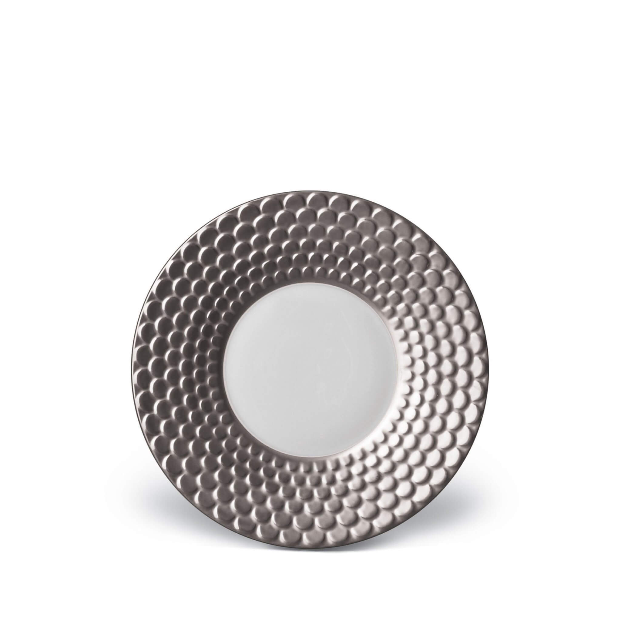 L'Objet Aegean Saucer β Platinum