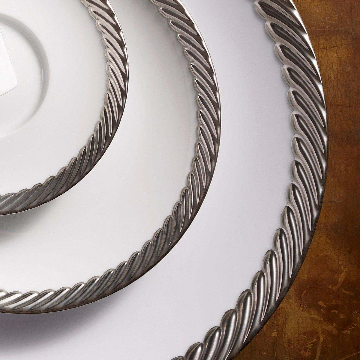 L'Objet Corde Bread Butter Plate, alternate view