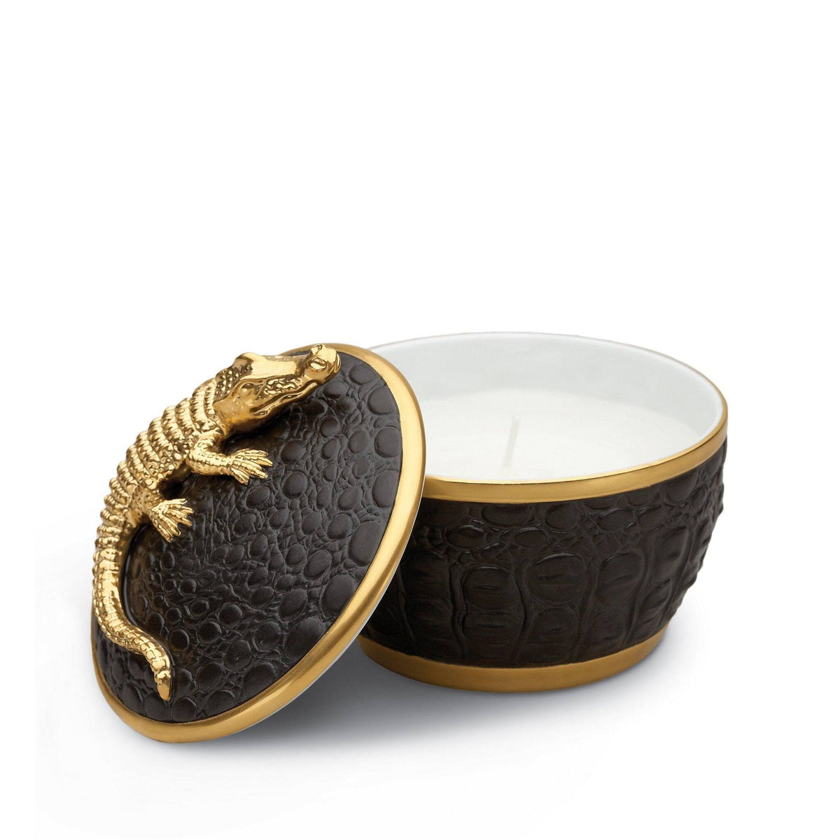 L'Objet Crocodile Candle, alternate view