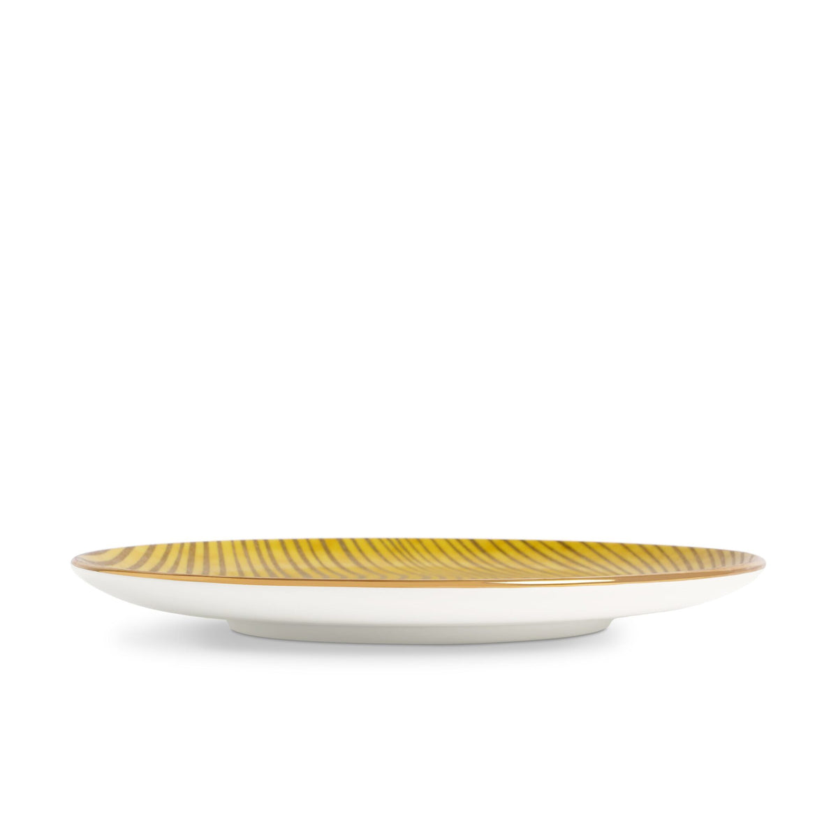L'Objet Fortuny Delphi Yellow Dinner Plate, alternate view