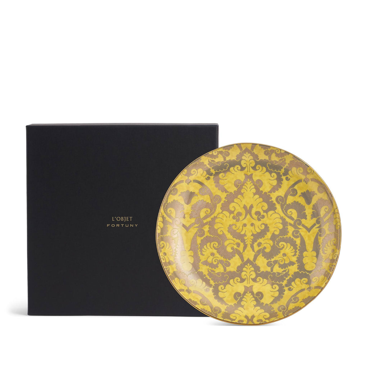 L'Objet Fortuny Laotze Yellow Coupe Bowl - Large, alternate view