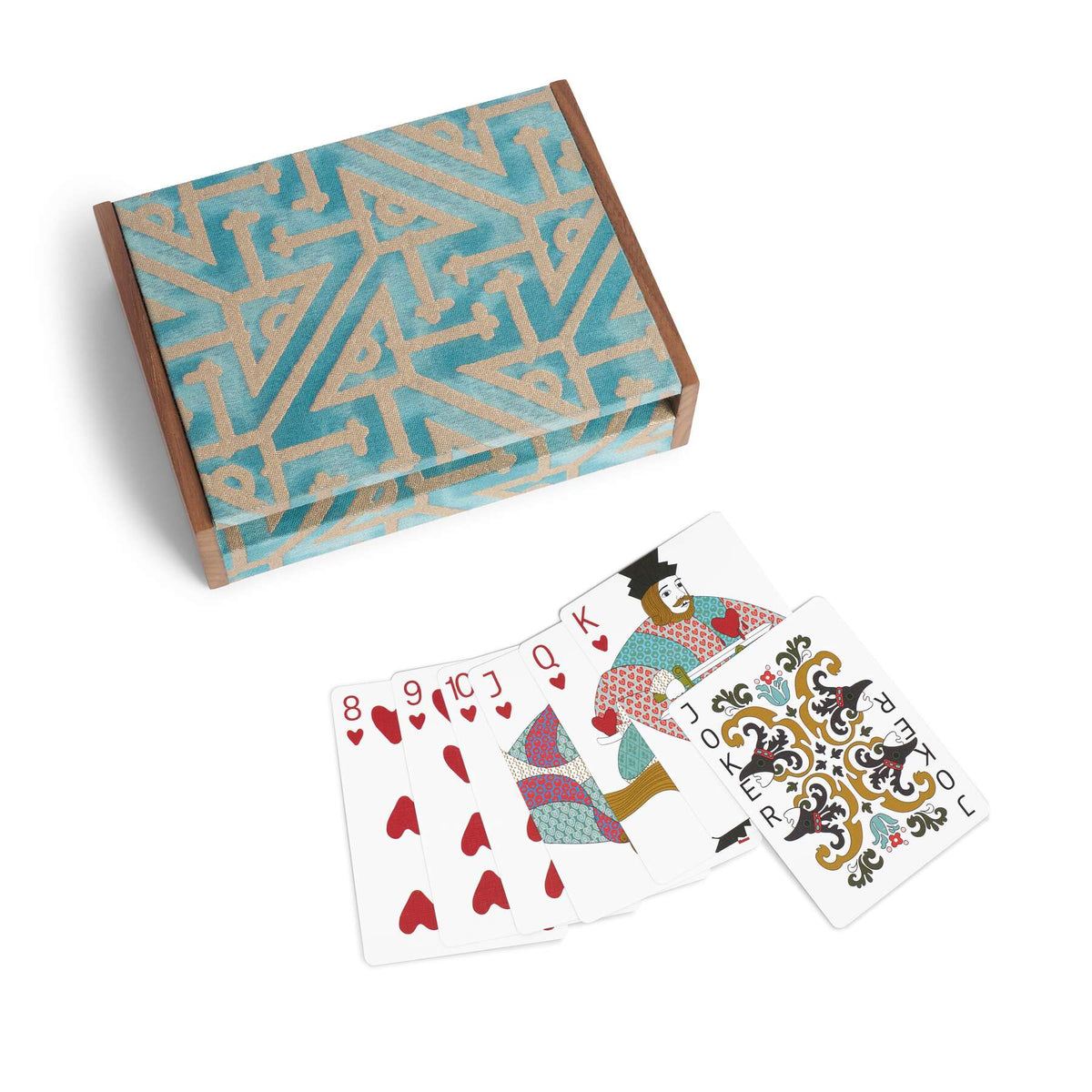 L'Objet Fortuny Playing Cards Set (2 Decks) Board & Table Game, alternate view