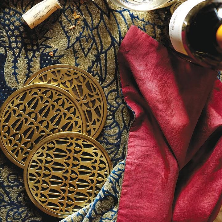 L'Objet Fortuny Venise Coasters (Set of 4), alternate view