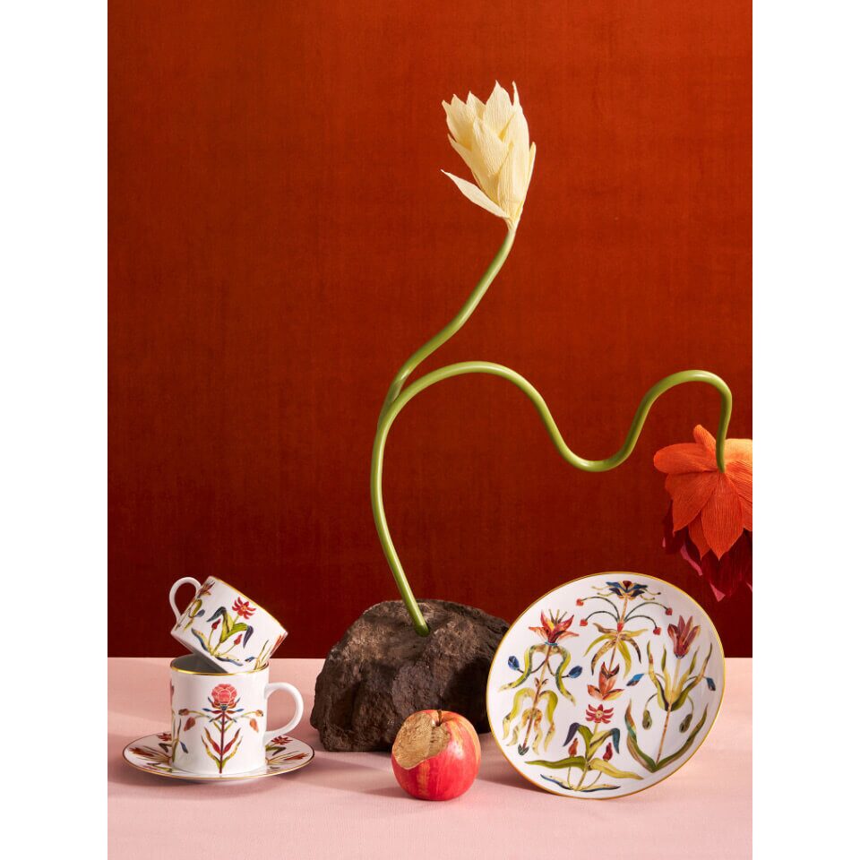 L'Objet Grand Tour Espresso Cup + Saucer (Set of 2), alternate view