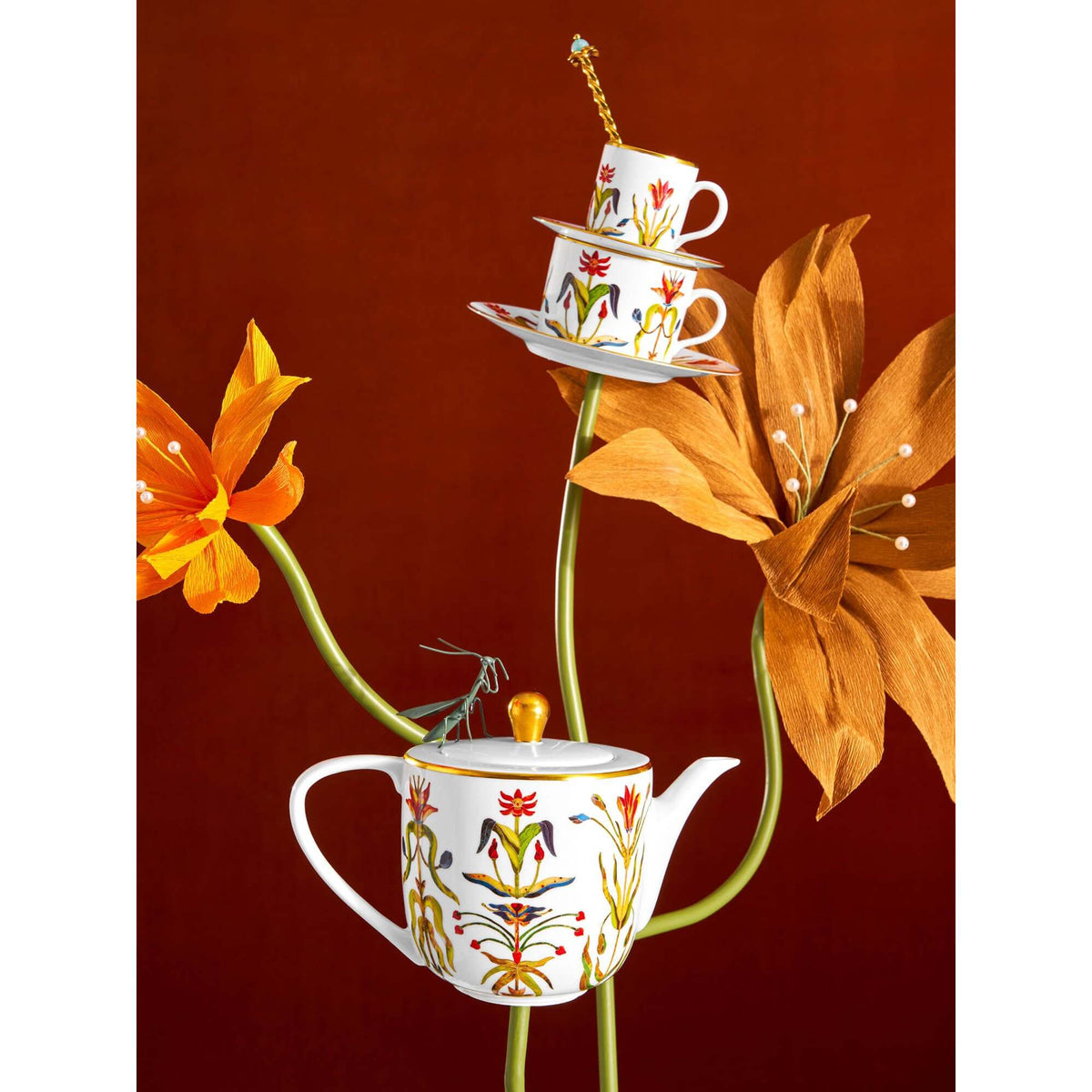 L'Objet Grand Tour Espresso Cup + Saucer (Set of 6), alternate view