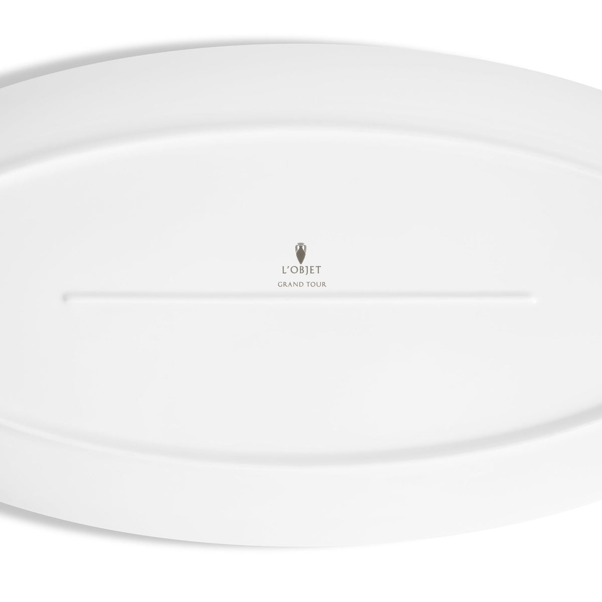 L'Objet Grand Tour Oval Platter - Large Charger & Service Plate, alternate view