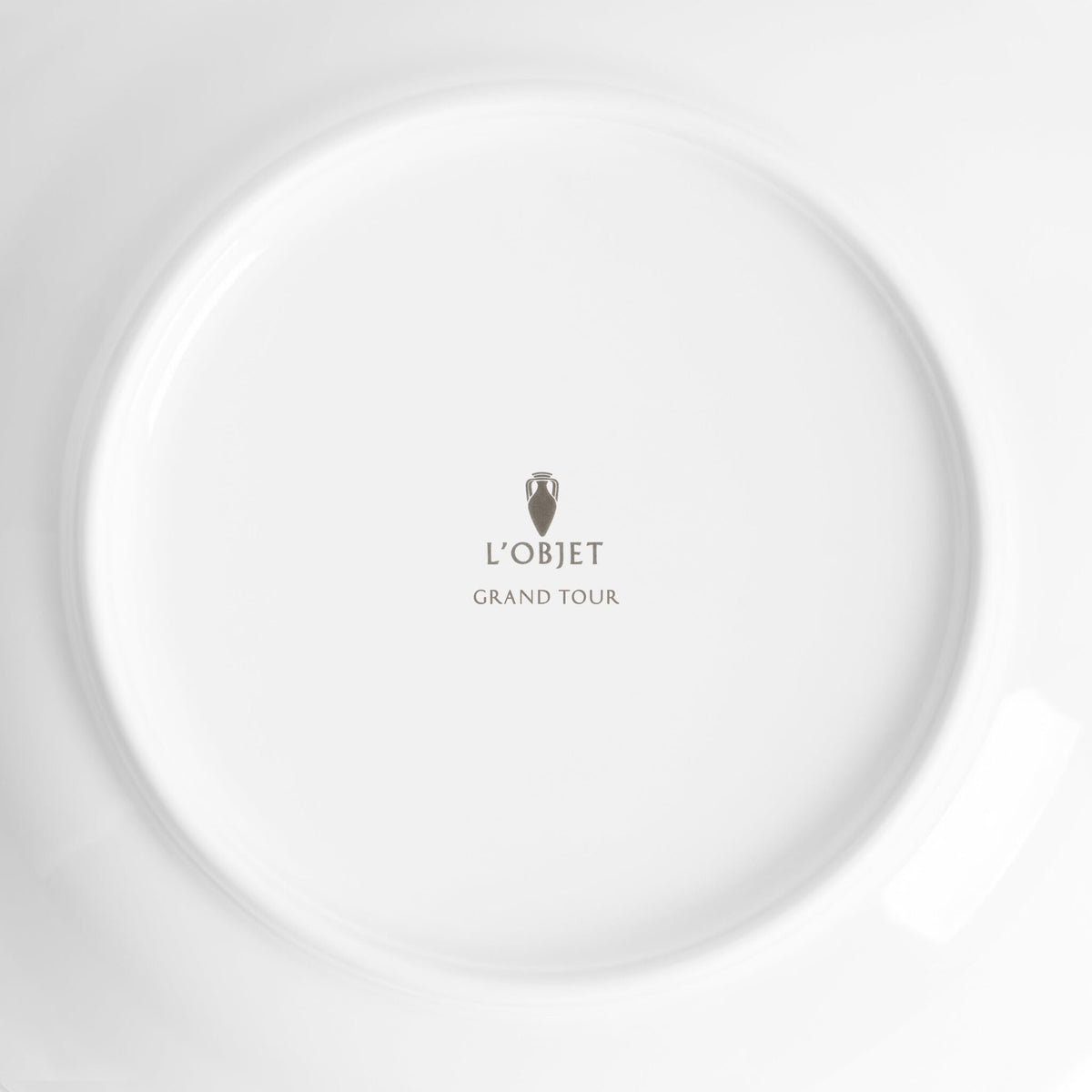 L'Objet Grand Tour Soup Plate Soup Plates & Rimmed Soup Bowl, alternate view