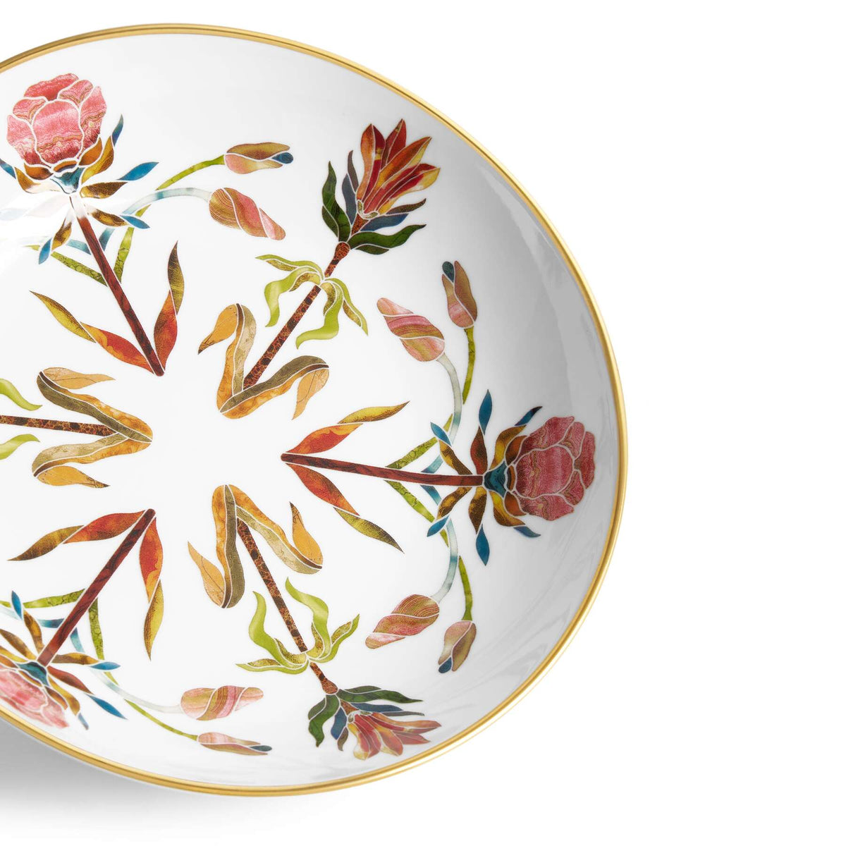L'Objet Grand Tour Soup Plate Soup Plates & Rimmed Soup Bowl, alternate view
