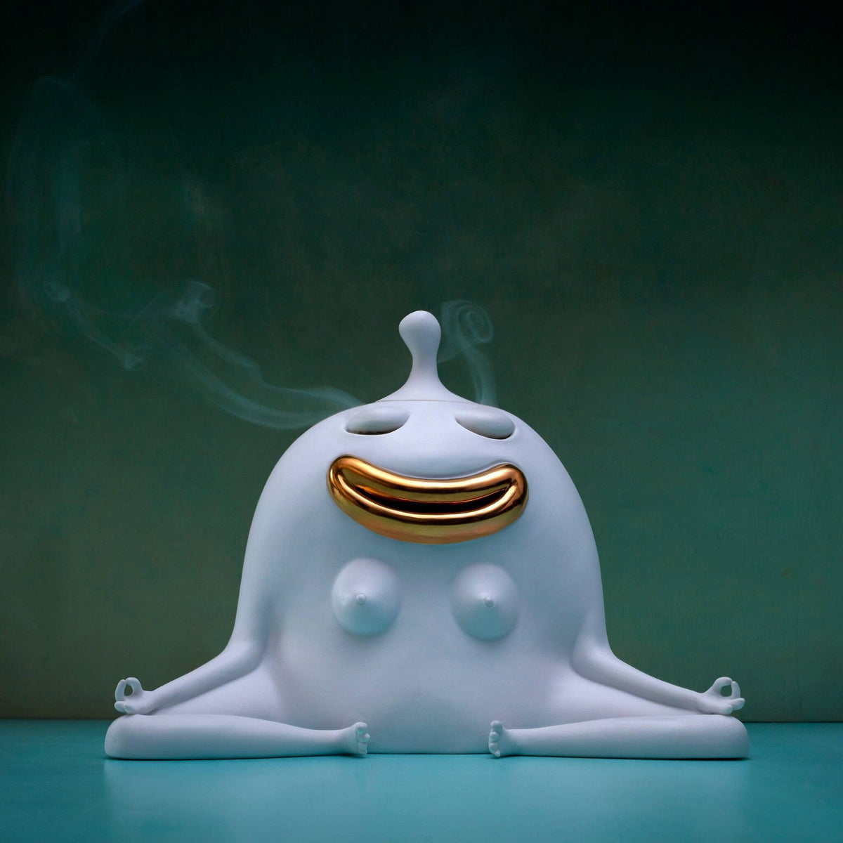 L'Objet Haas Meditator Incense Burner Incense Holder, alternate view