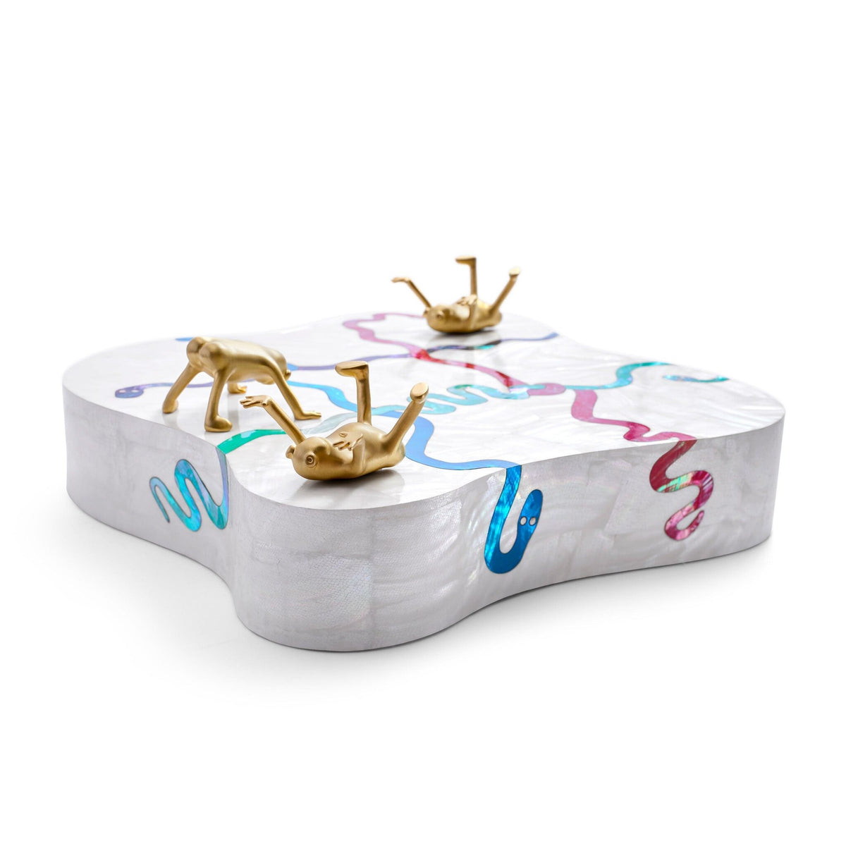L'Objet Haas Tic-Tac-Toe Board & Table Game, alternate view