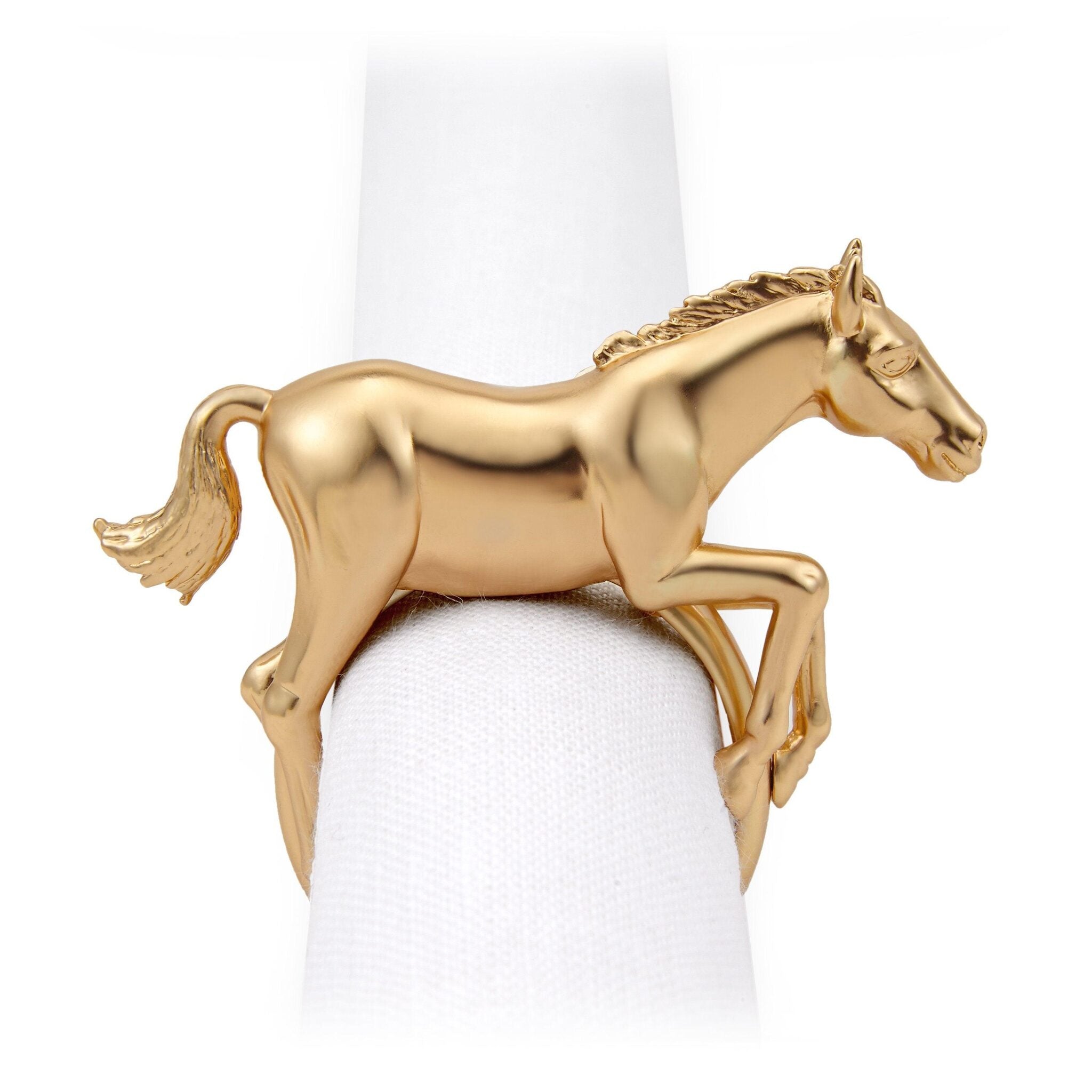 L'Objet Horse Napkin Jewels (Set of 4) Napkin Ring
