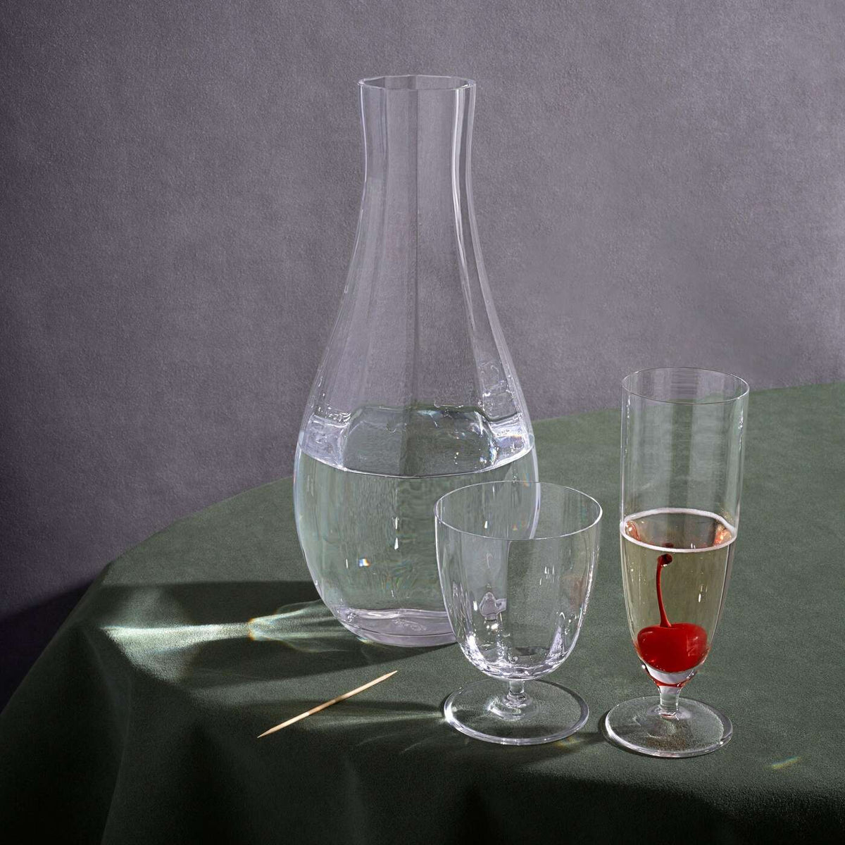 L'Objet Iris Wine Decanter Glassware & Drinkware, alternate view