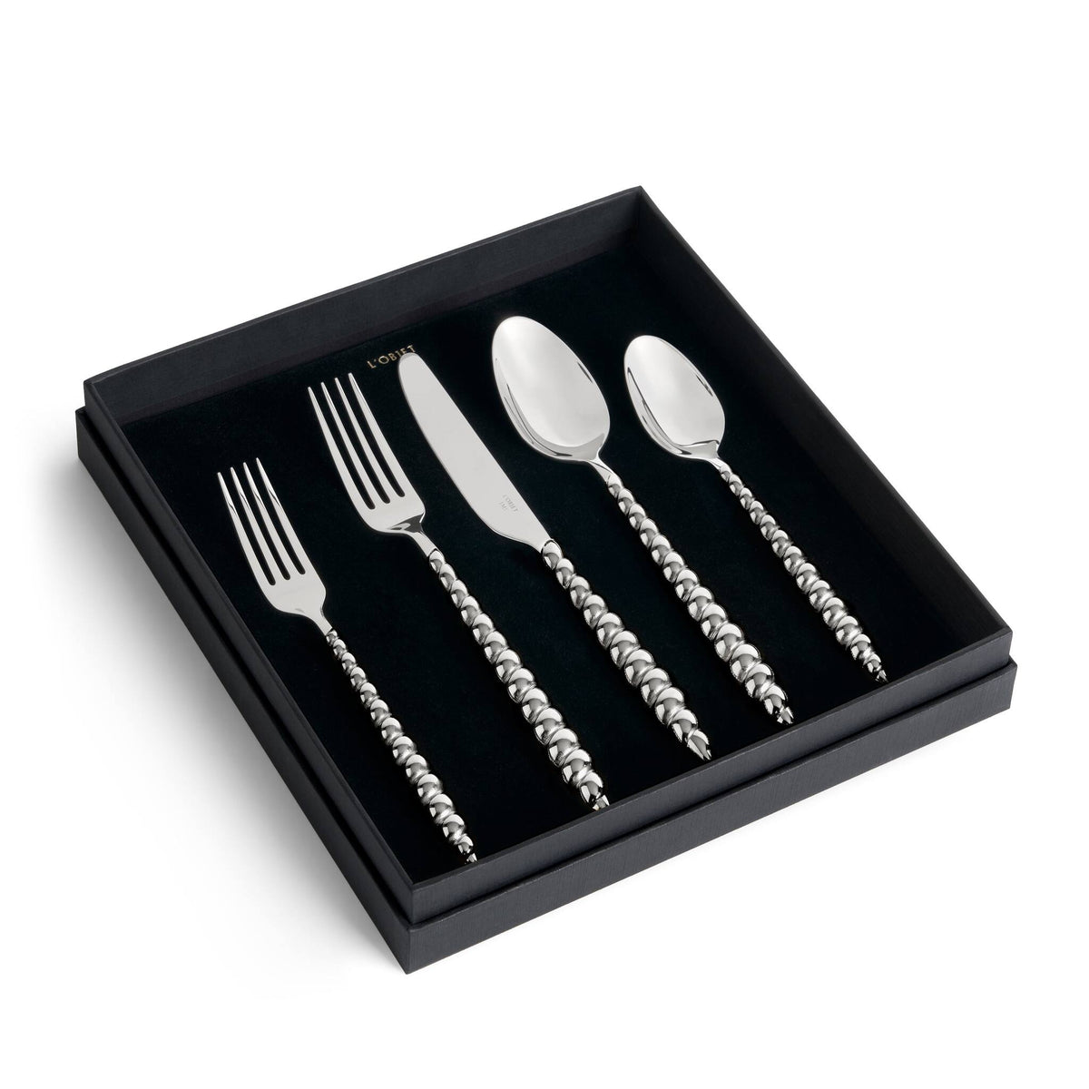 L'Objet Jessica McCormack Shell Flatware 5-Piece Set - Stainless Steel, view 4