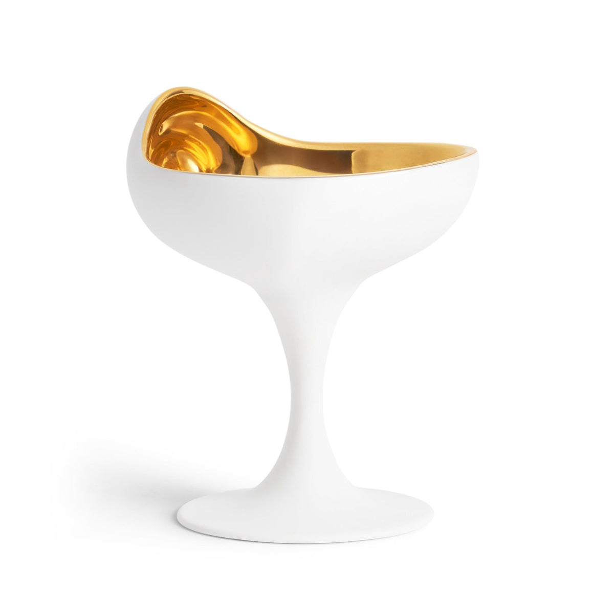 L'Objet Jessica McCormack Shell Scoop Bowl - Gold, view 6