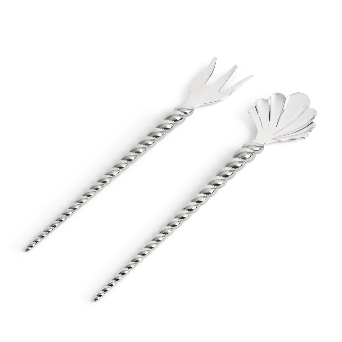 L'Objet Jessica McCormack Shell Serving Set 2-Piece Set - Stainless Steel, view 4