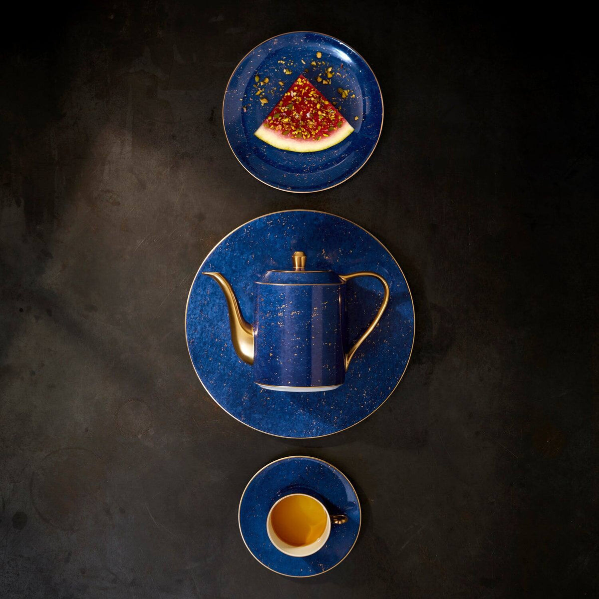 L'Objet Lapis Tea Cup + Saucer (Set of 2) Teacup, alternate view