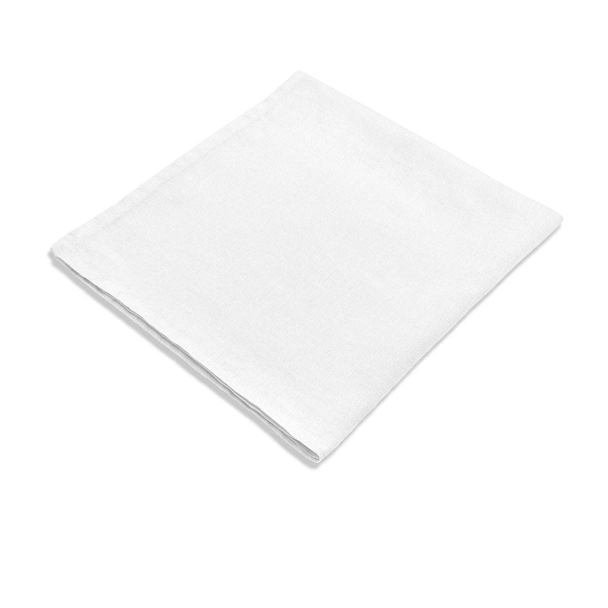 L'Objet Linen Sateen Napkins Set of 4 – White, alternate view