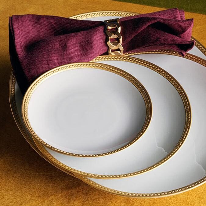 L'Objet Linen Sateen Napkins - Wine (Set of 4), alternate view
