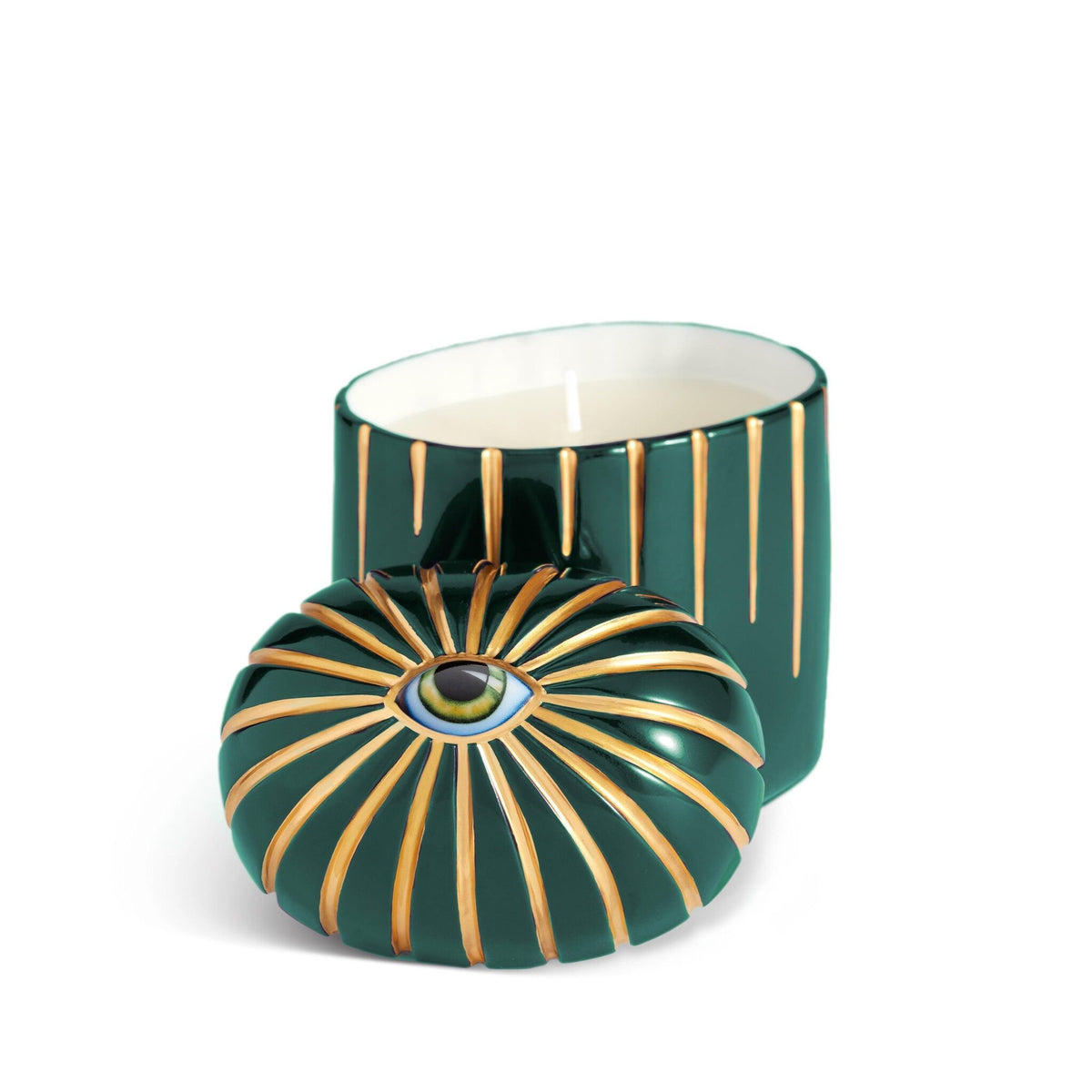 L'Objet Lito Candle - Vert, alternate view