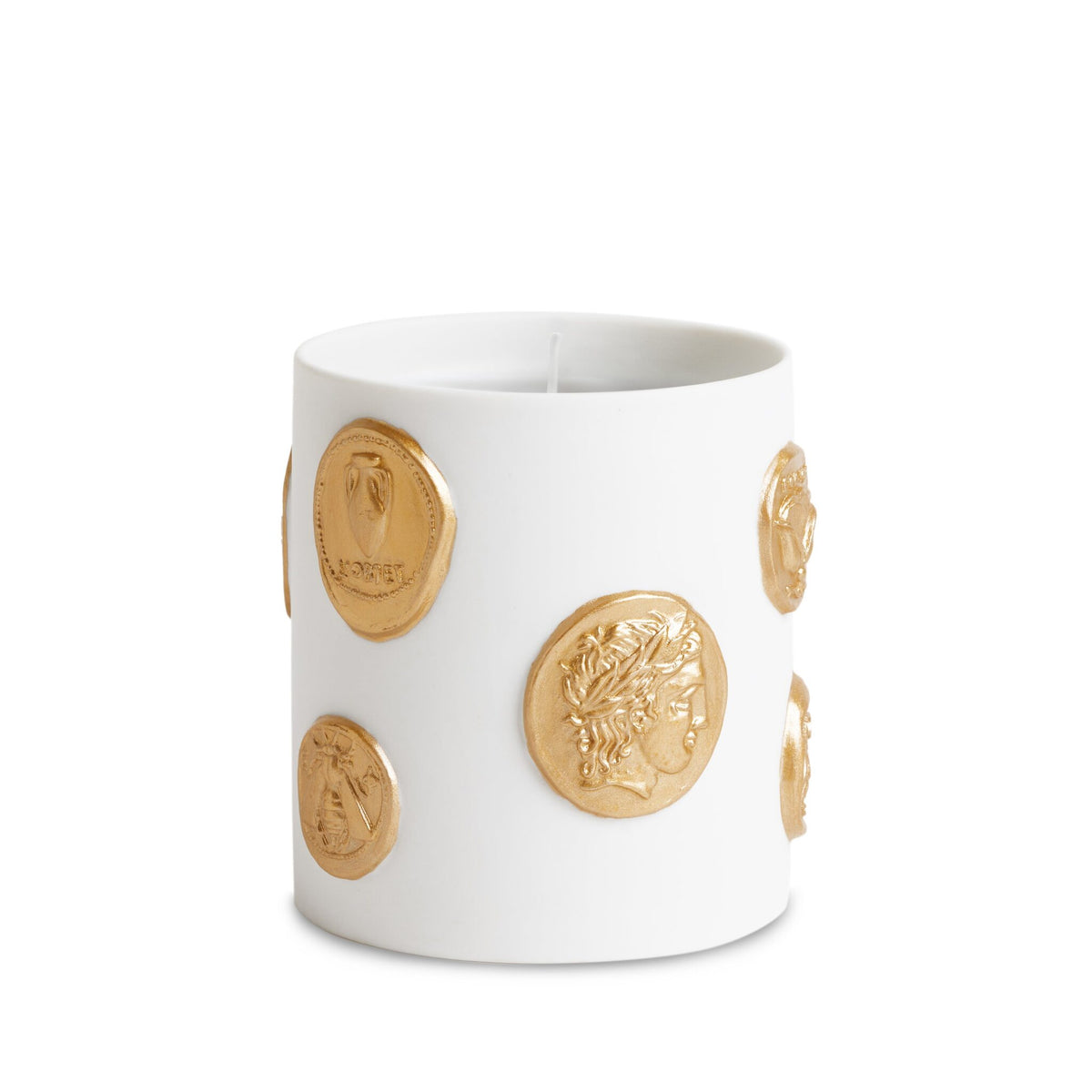 L'Objet Médaille Candle - Single-wick - Grand Bazaar, alternate view