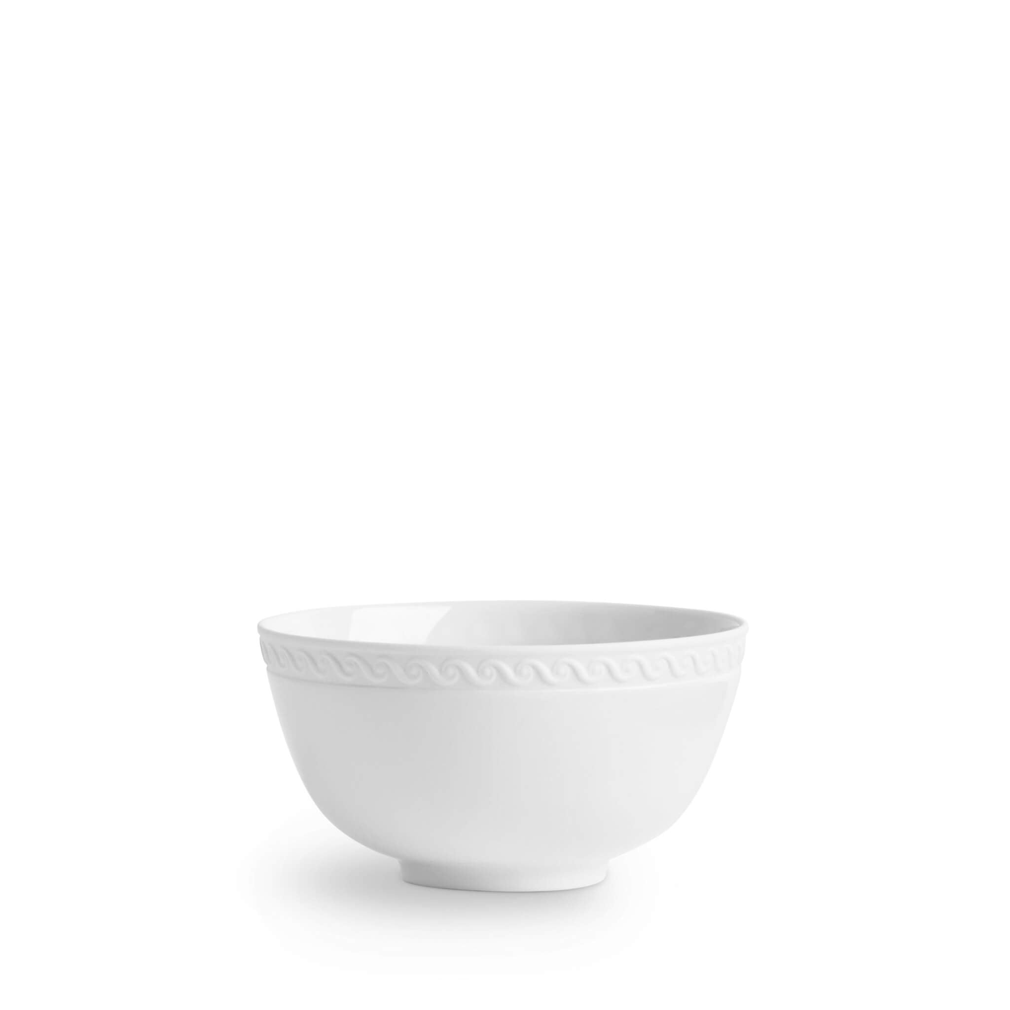 L'Objet Neptune Cereal Bowl Plate β White