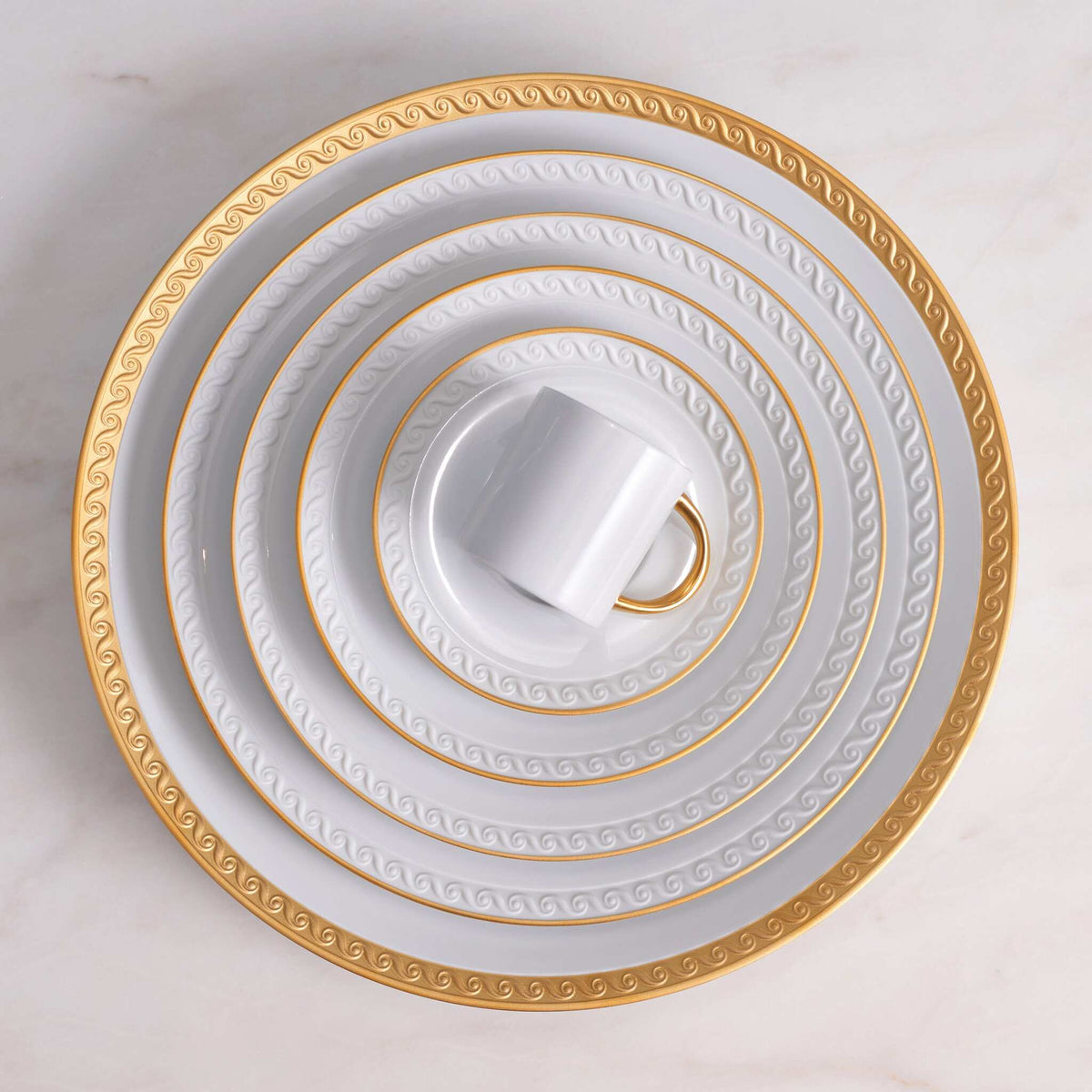 L'Objet Neptune Espresso Cup + Saucer (Set of 2) Teacup, alternate view