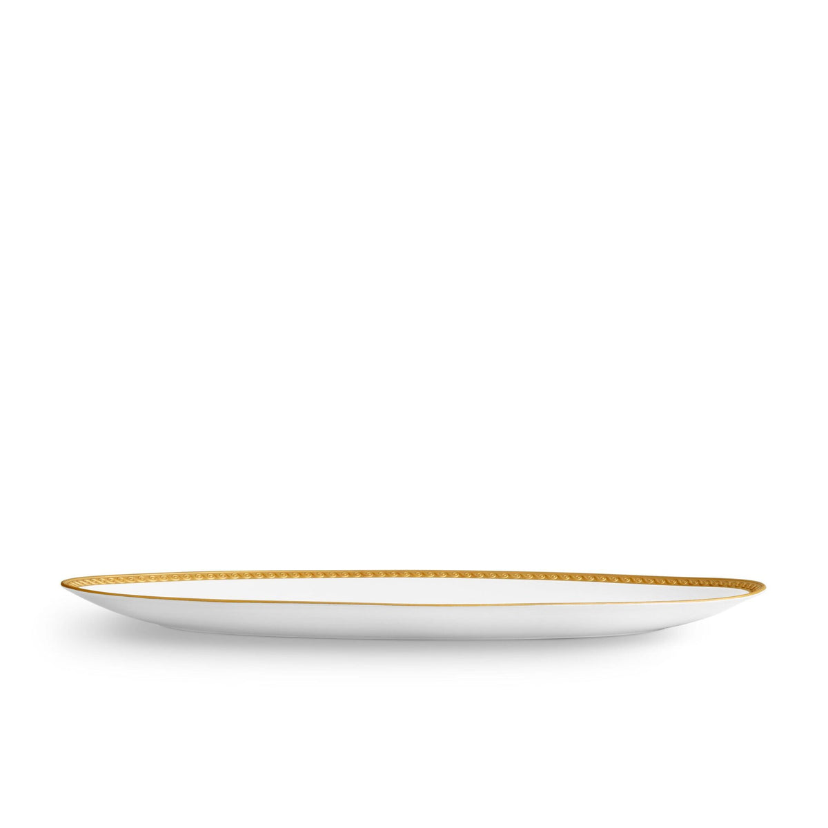 L'Objet Neptune Oval Platter Large Charger & Service Plate – Gold, alternate view