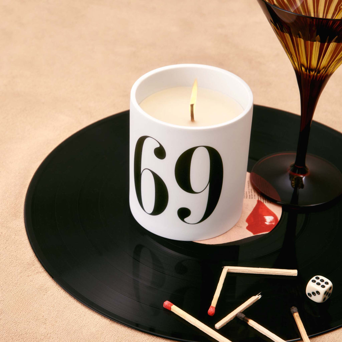 L'Objet Oh Mon Dieu! No.69 Candle, alternate view