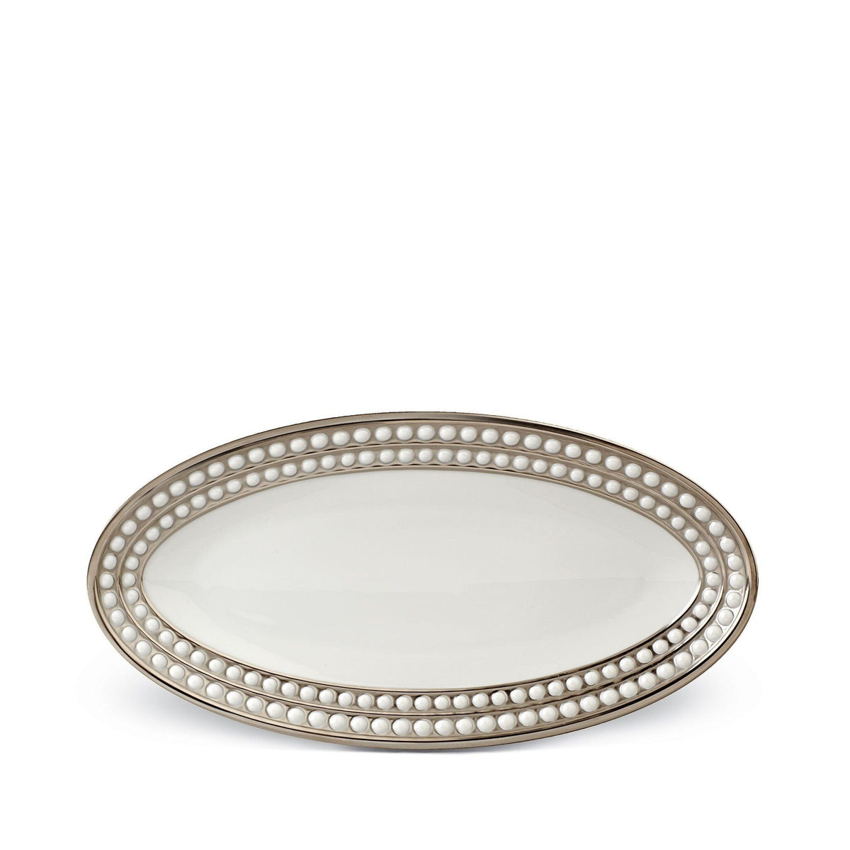 L'Objet Perlée Oval Platter Charger & Service Plate, alternate view
