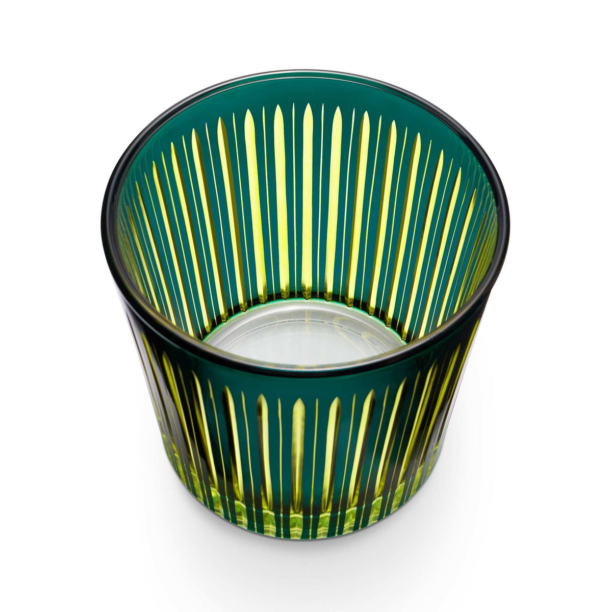 L'Objet Prism Ice Bucket + Tongs - Green, alternate view