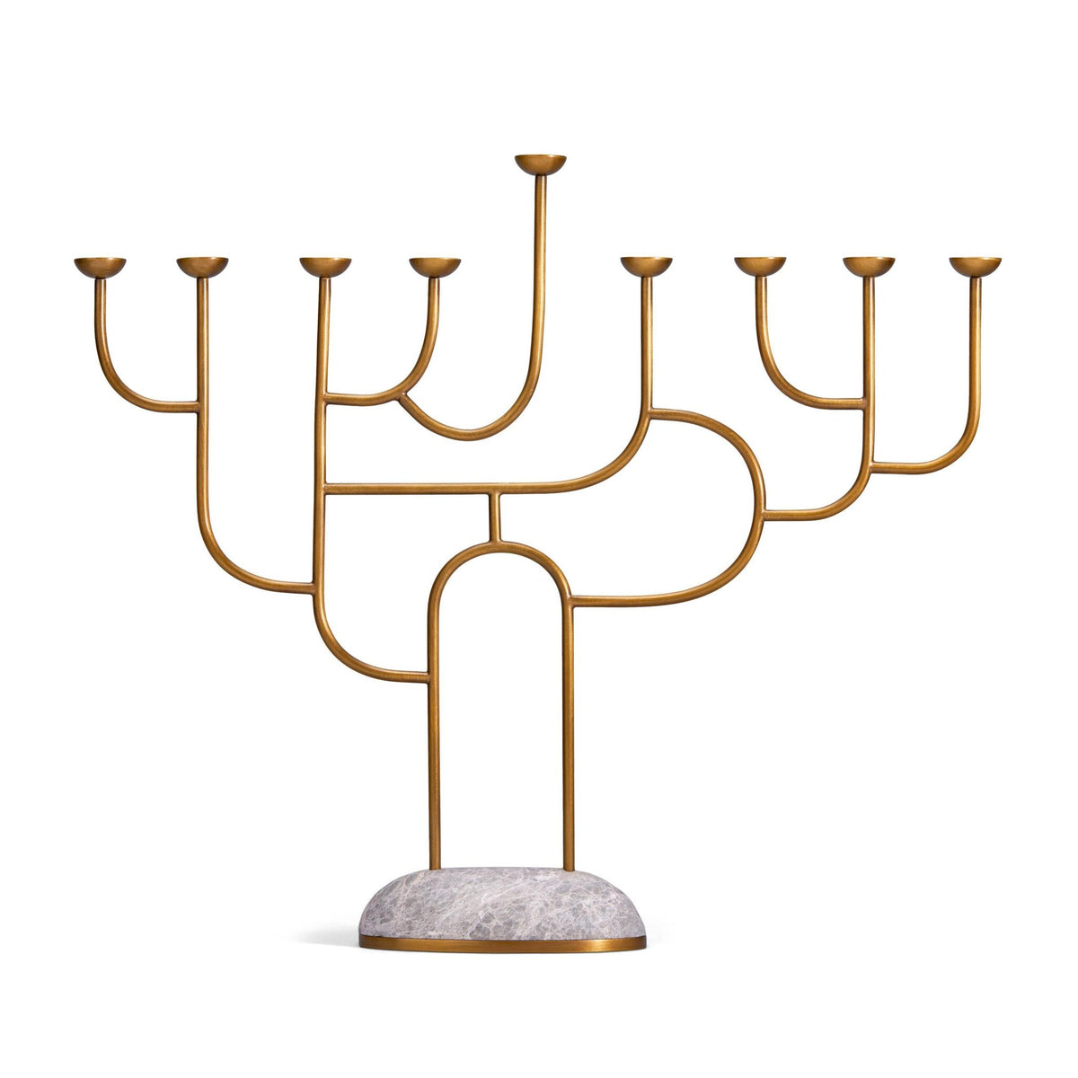 L'Objet Rova Menorah Candelabra, alternate view