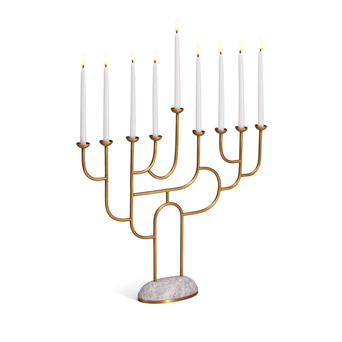 L'Objet Rova Menorah Candelabra, alternate view